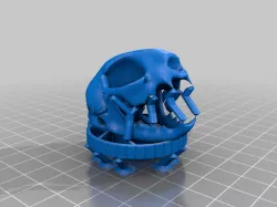 cat skull extruder knob (ender 3)