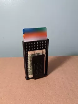 Credit Card Wallet with Money Clip