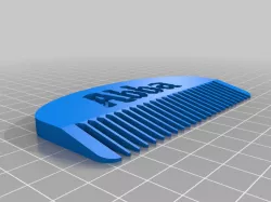 Customized comb cool beard comb