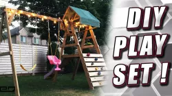 DIY Swingset / Playset (Free Plans + Anchor driving tool)
