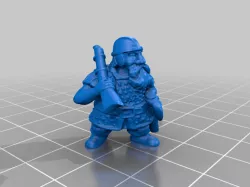 Dwarf Ranger with Rifle