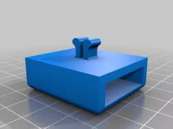 Ender 5 Rail Clipped Micro SD Card Adapter