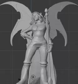 Fairy Female druid
