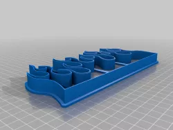 Flame cookie cutter
