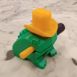 Frog Guiro - Instrument (With Hats!)