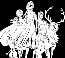 Frozen stencil