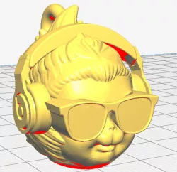 Funky Monkey Keychain
