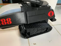 GI Joe HISS flexible treads