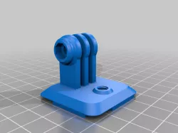 GoPro/ ActionCam Mount - Arca Swiss Quick Release compatible with Peak Design Capture Clip