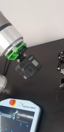 Gopro mount to UR5e