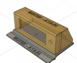 GOTEK Atari - Support Afficheur et Bouton 