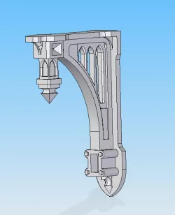 Gothic arch support