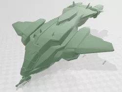 Halo Ground Command Pelican Dropship (1/100 - 1/300)