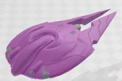 Halo Ground Command Seraph Fighter (1/300 scale)
