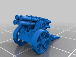 Imperial Field Artillery - 6-8mm