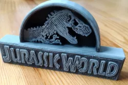 Jurassic World or Park logo LEGO compatible
