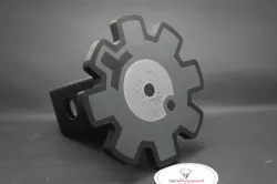 M16/AR15 Bolt Face 2" Trailer Hitch Receiver Plug Cover