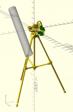Alt Az Onstep telescope alt az motor kit 3D Models | Page 1 | STLFinder