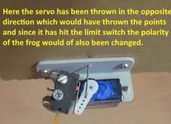 N Scale or Any Scale -- SG90 Servo bracket for Turnout Control
