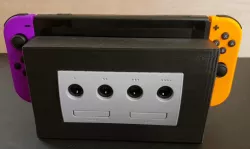 Nintendo Switch Gamecube Controller Dock / Faceplate