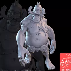 Orc King Patreon "Troll Tribes" Thingiverse Exclusive