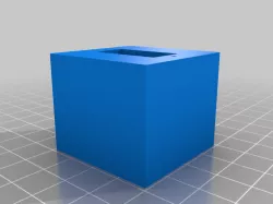 Pan servo holder for FT A-10 cockpit