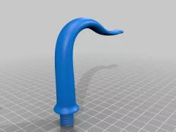 Pipe stem mouthpiece 