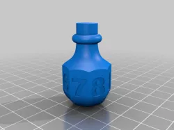 Potion dice 8 faces Round and BALANCED
