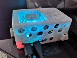 Raspberry Pi 4 Low Profile Ice Tower Case
