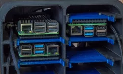 Raspberry Pi Cluster Rack