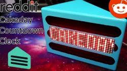 Reddit CakeDay Countdown Clock