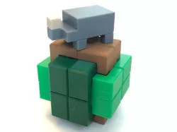 Rhinoceros - Interlocking puzzle by Alfons Eyckmans