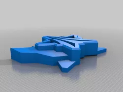 Rocket League Grand Plat Keychain