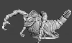 Shrimp Monster (Pose 3) - Tabletop miniatures