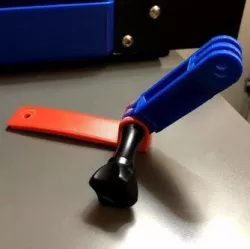 Simple Go Pro Mount for 3D Printer Timelapses