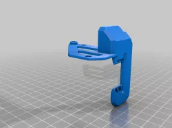 Slim 5015 Fan Duct for CR10S, Ender 3 stock setup.
