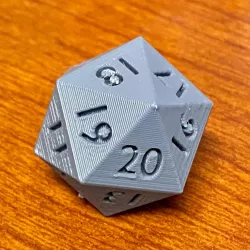 Spindown die (D20)