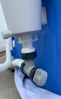 Summer Waves Pool SFS Skimmer Adapter to Intex 1.5"