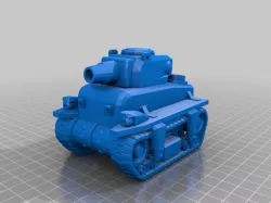 wee tank - goblin shooting tank