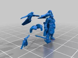 well armored warriors - dnd - humans - tm
