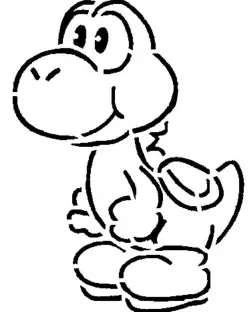 Yoshi stencil 2