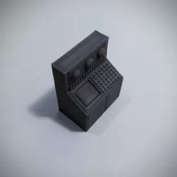 28mm Computer Console SciFi Terrain