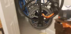 3D Printed Clock with Servo Drive