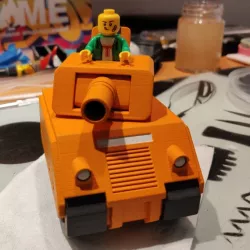 Advance wars tank (lego compatible)