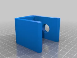 Attachment points for IKEA MALM headboard.