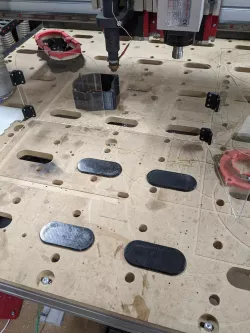 AVID CNC Spoilboard Clamp Hole Dust Cover