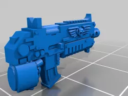 Bolt Rifle with open sights