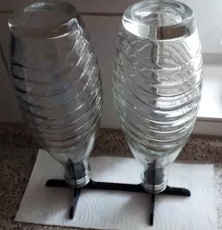 Bottle stand for soda stream