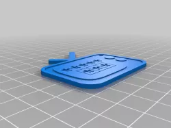 Brelok "Nie lubię TVP" | 'I hate TVP' keychain