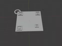 BTC Physical Wallet Keychain 